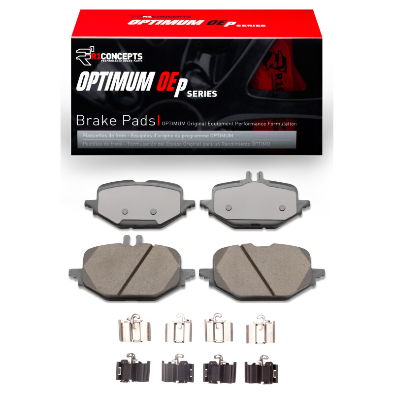 Mercedes-Benz C200 Brake Pads - Rear - R1 Concepts - Optimum OE - `22-`25 Mercedes-Benz C200 Brake Pads - Rear - R1 Concepts - Optimum OE - `22-`25